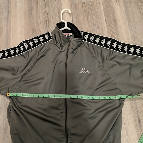 Kappa Jackets & Coats Vintage Kappa Full Zip Track Jacket Silver